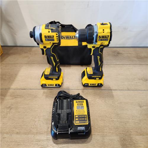 AS-IS- DEWALT ATOMIC 20-Volt MAX Lithium-Ion Cordless Combo Kit