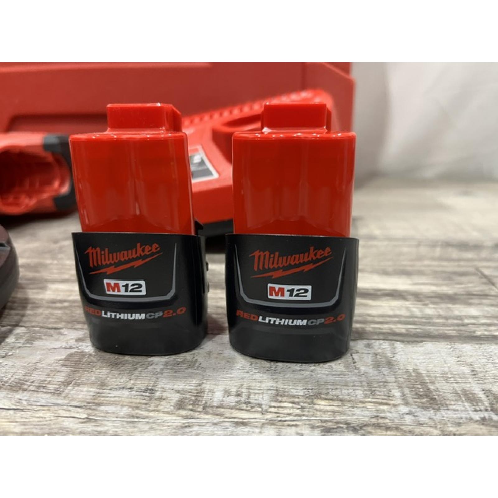 AS-IS Milwaukee 12-Volt Lithium-Ion FORCE LOGIC Copper Press Tool Kit