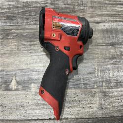 AS-IS Milwaukee FUEL 12V Lithium-Ion Brushless Cordless 1/4 in. Hex Impact Driver (Tool-Only)