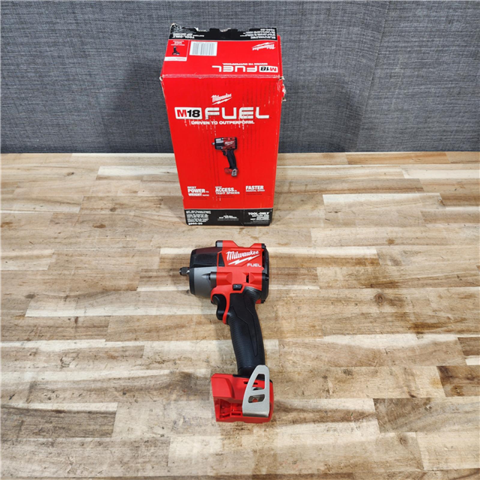 HOUSTON LOCATION - AS-IS Milwaukee FUEL GEN-2 18V Lithium-Ion Mid Torque Brushless Cordless 3/8 in. Impact Wrench with Friction Ring (Tool-Only)