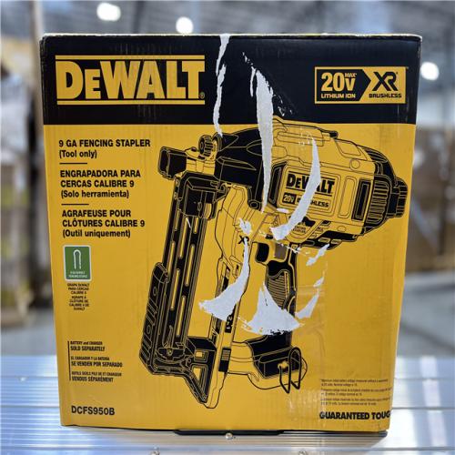 NEW! - DEWALT 20V MAX 9-Gauge Cordless Fencing Stapler (Tool Only)