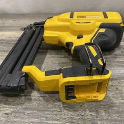 AS-IS DEWALT 20V MAX XR Lithium-Ion Electric Cordless 18-Gauge Brad Nailer (Tool Only)