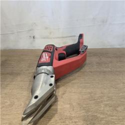 AS-IS Milwaukee 18-Volt Lithium-Ion Cordless 18-Gauge Double Cut Metal Shear (Tool-Only)