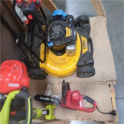 California AS-IS OUTDOOR POWER EQUIPMENT