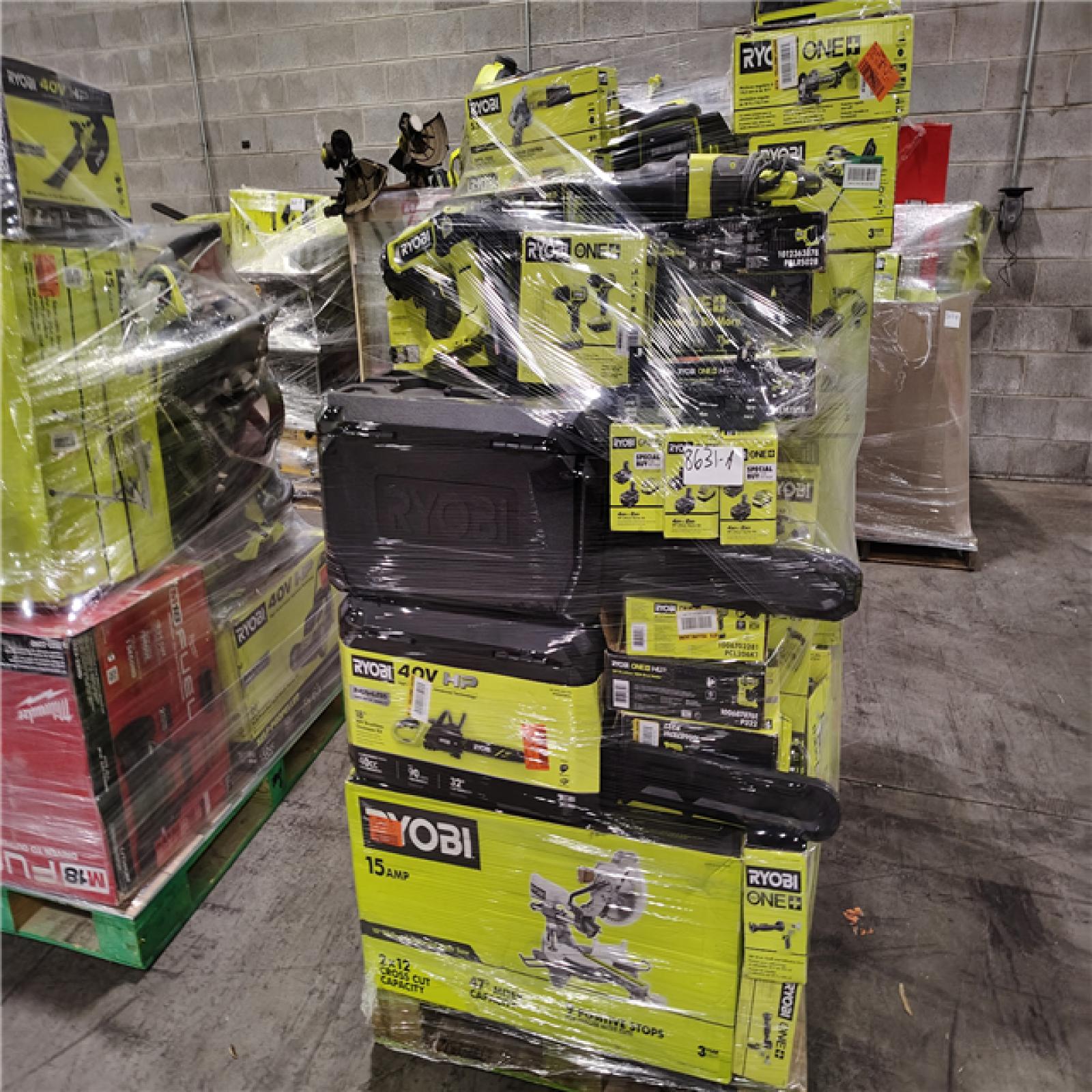 Pittston Location As-Is Power Tools Partial Truckload (8 pallets) 8631-A