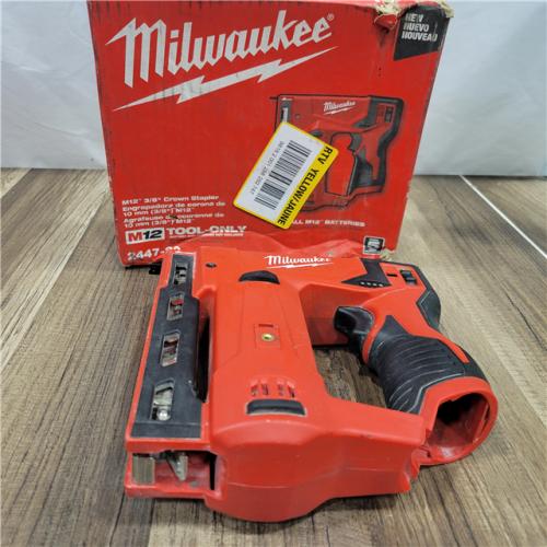 AS-IS Milwaukee M12 3/8  Crown Stapler (Tool Only)