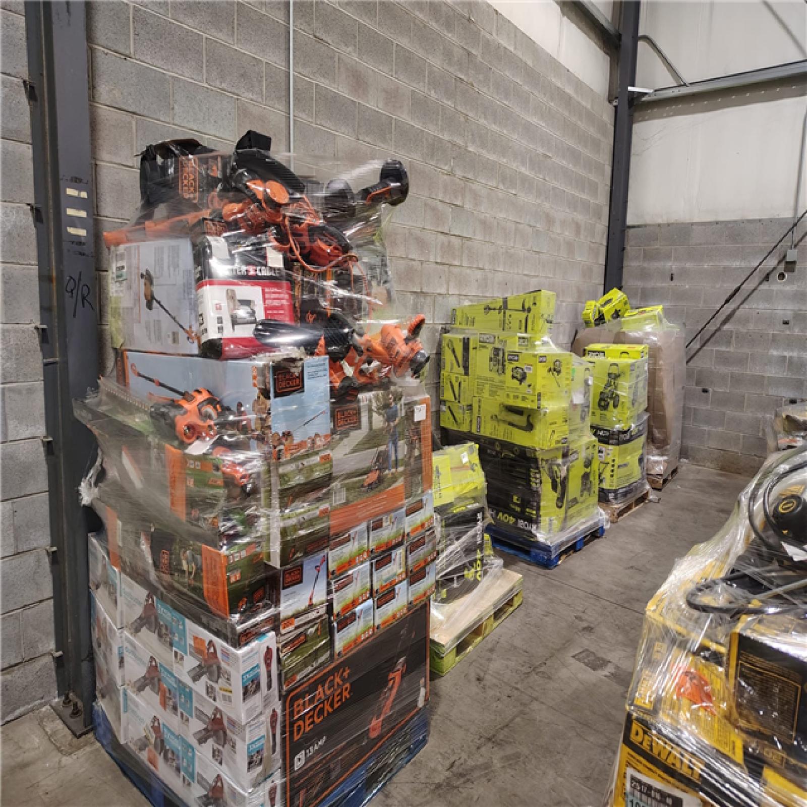 Pittston Location As-Is Power Tools Partial Truckload (10 Pallets) 0925-B