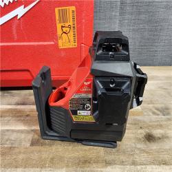 HOUSTON LOCATION - AS-IS Milwaukee-3632-21 M12 Green Beam Laser 360° 3-Plane Kit
