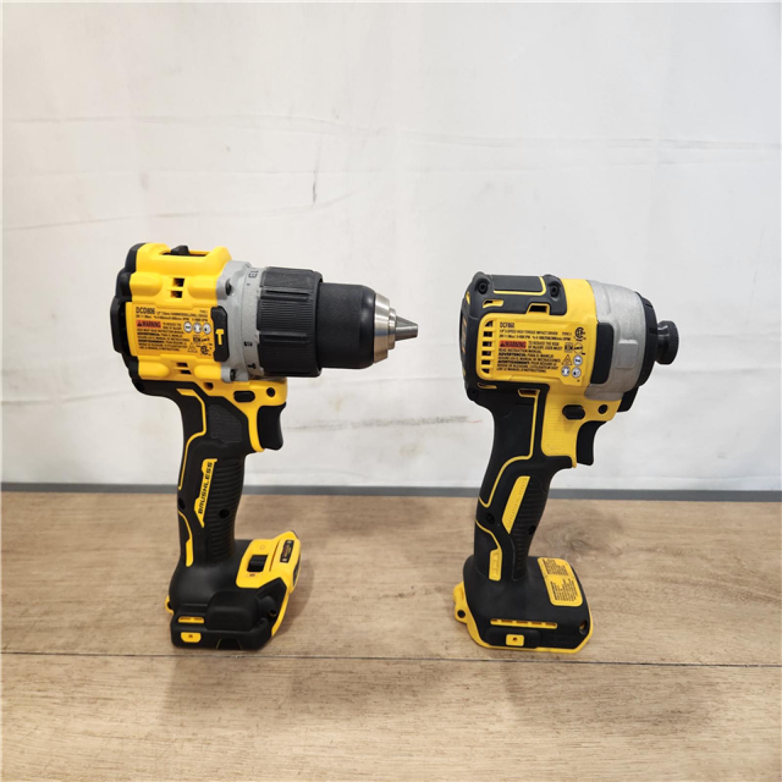 AS-IS- DEWALT 20V Lithium-Ion Cordless 2-Tool Combo Kit