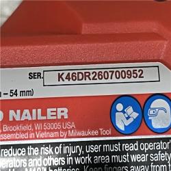 AS-IS Milwaukee FUEL 18-Volt Lithium-Ion Brushless Cordless Gen II 18-Gauge Brad Nailer (Tool-Only)