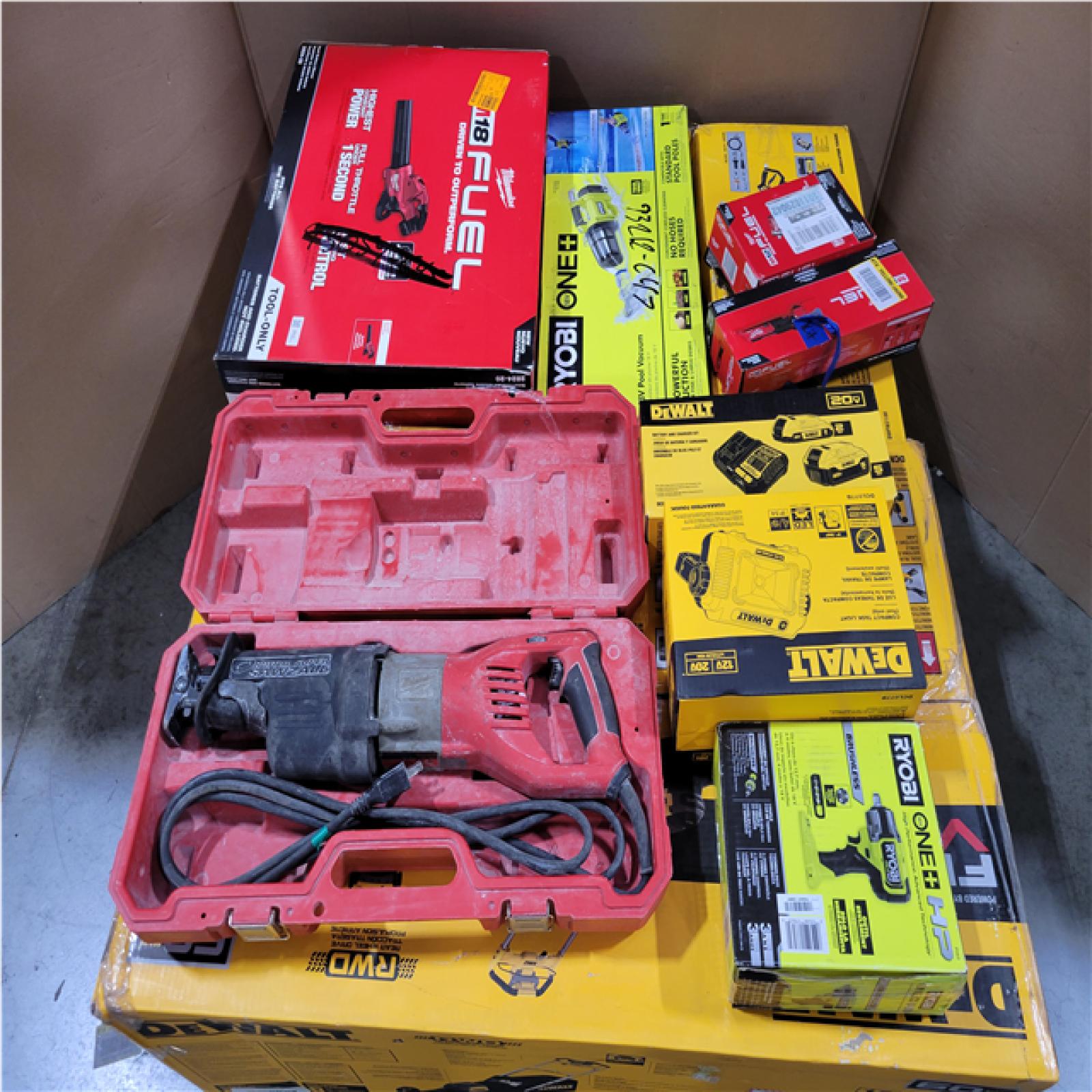 CALIFORNIA AS-IS TOOL PALLET