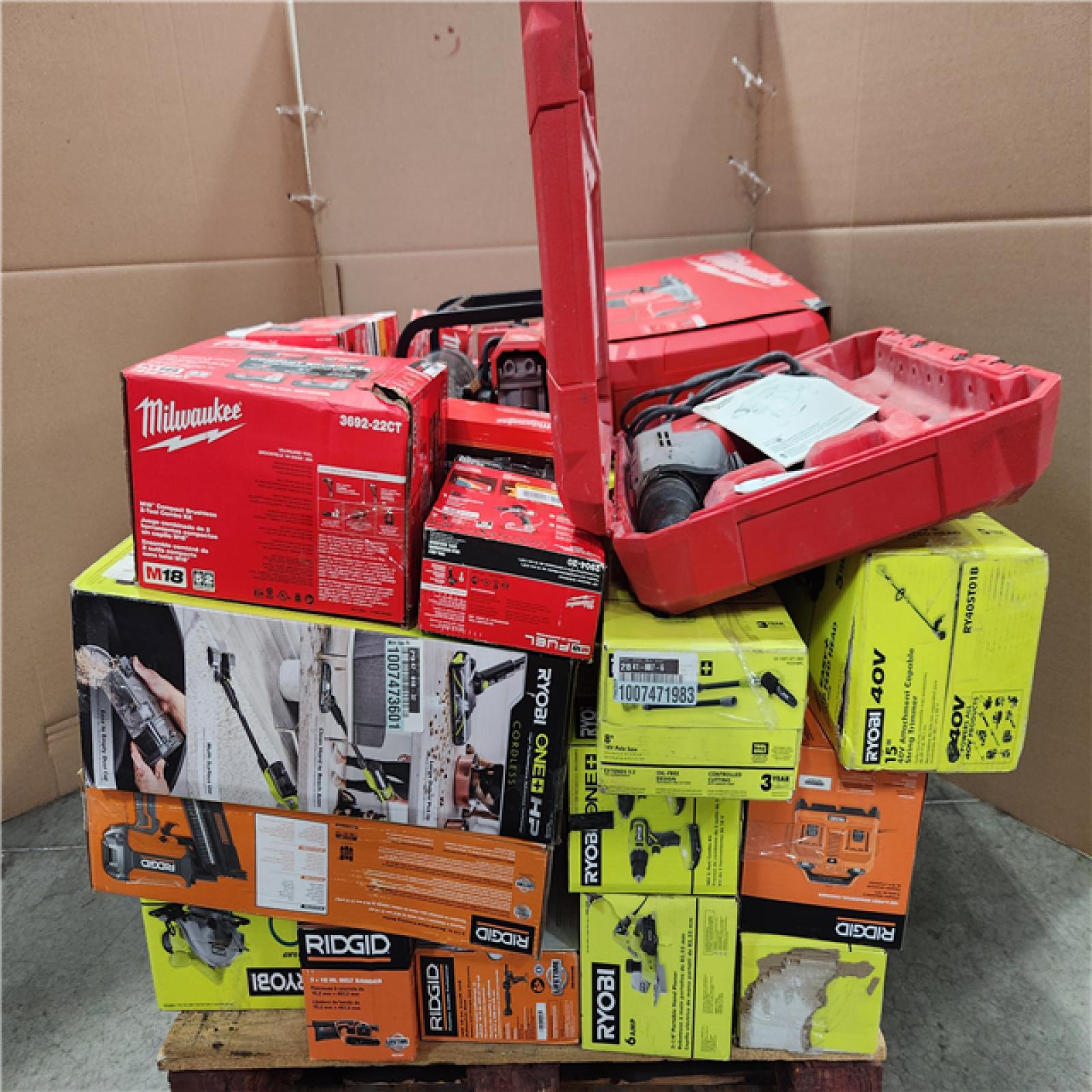 CALIFORNIA AS-IS TOOL PALLET