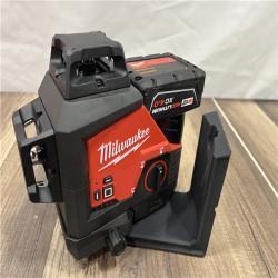 AS-IS Milwaukee-3632-21 M12 Green Beam Laser 360° 3-Plane Kit
