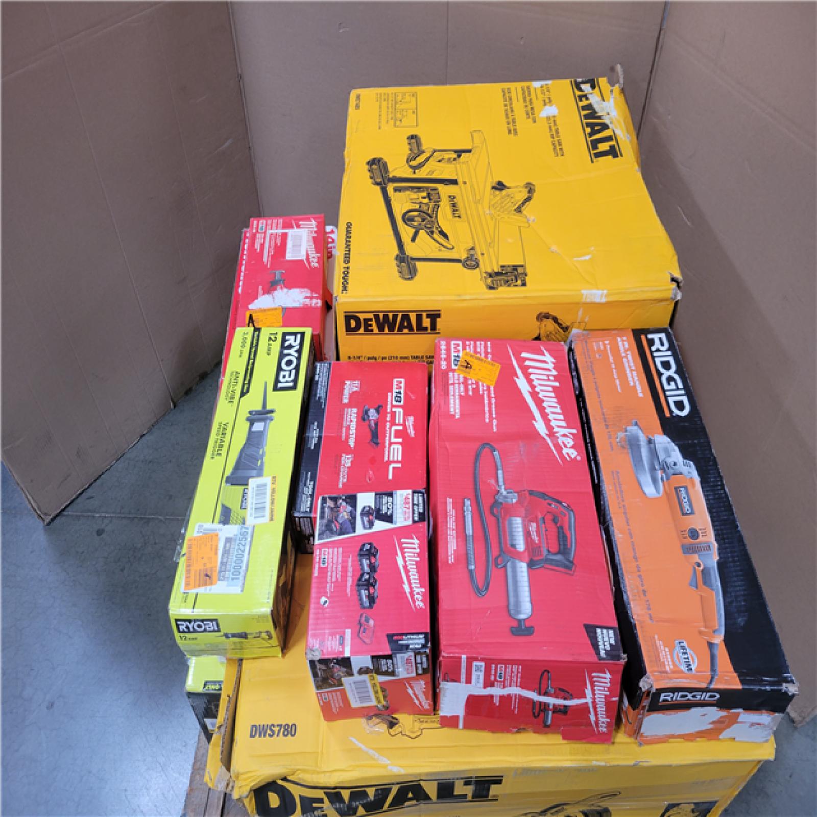 CALIFORNIA AS-IS TOOL PALLET