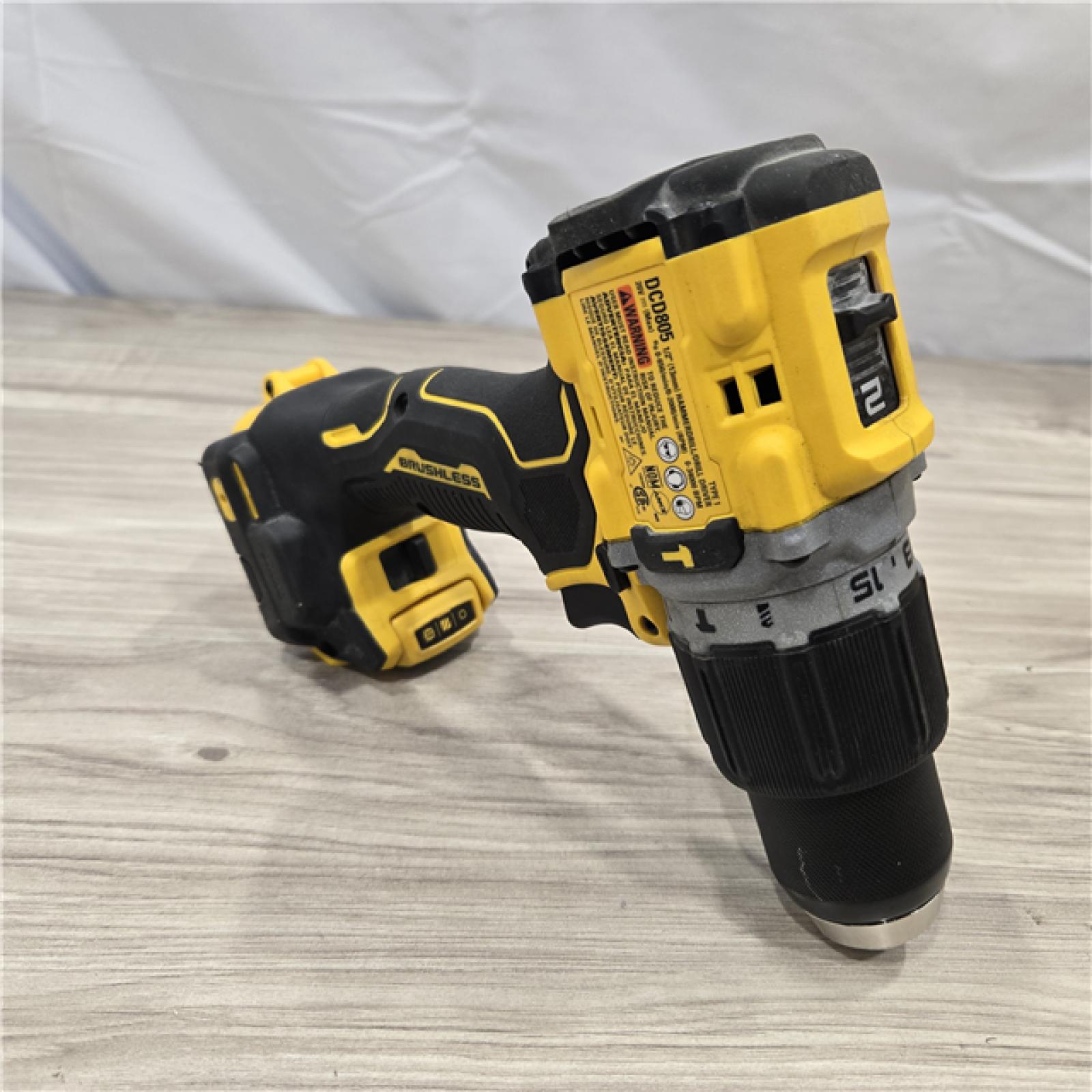 AS-IS DEWALT 20V Compact Cordless Hammer Drill (Tool-Only)