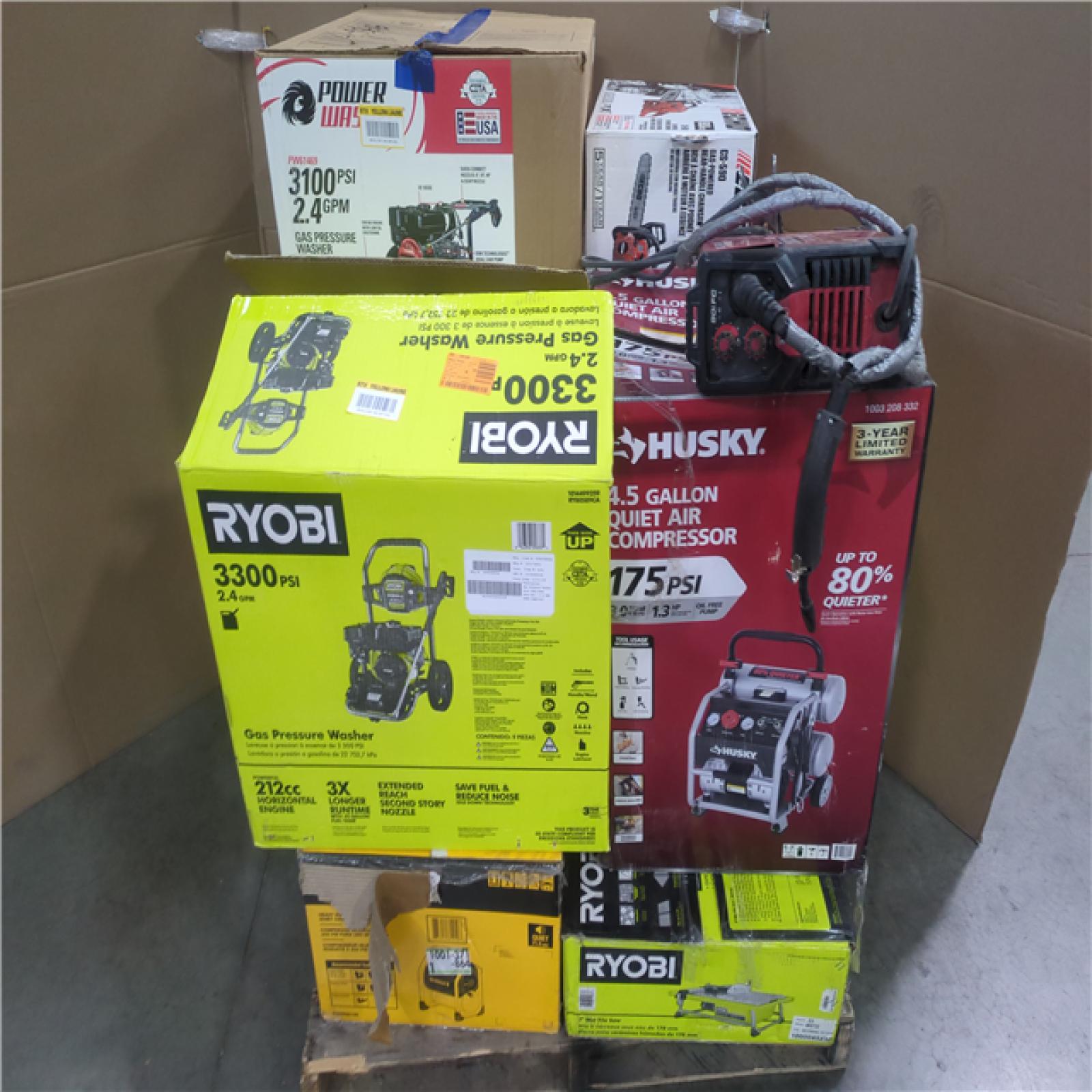 CALIFORNIA AS-IS OUTDOOR POWER EQUIPMENT
