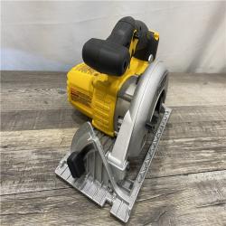 AS-IS DEWALT 20-Volt MAX Lithium-Ion Cordless 6-1/2 in. Circular Saw (Tool-Only)