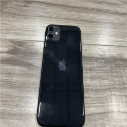 AS-IS Apple iPhone 11 64GB Black LTE MM693LL/A