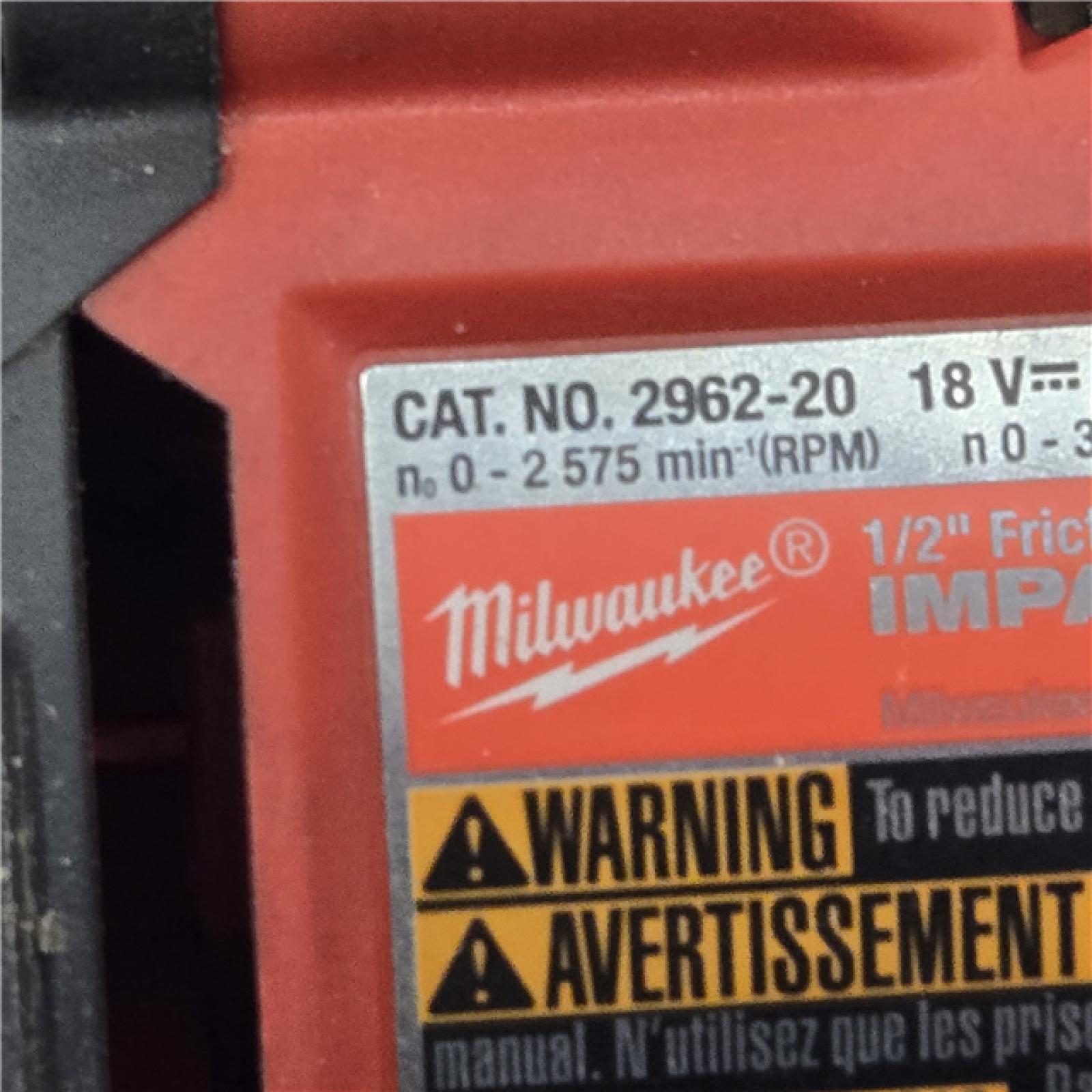 AS-IS Milwaukee 2962-20  M18 18V Fuel 1/2 Mid-Torque Impact Wrench Cordless (Tool-Only)