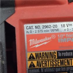 AS-IS Milwaukee 2962-20  M18 18V Fuel 1/2 Mid-Torque Impact Wrench Cordless (Tool-Only)