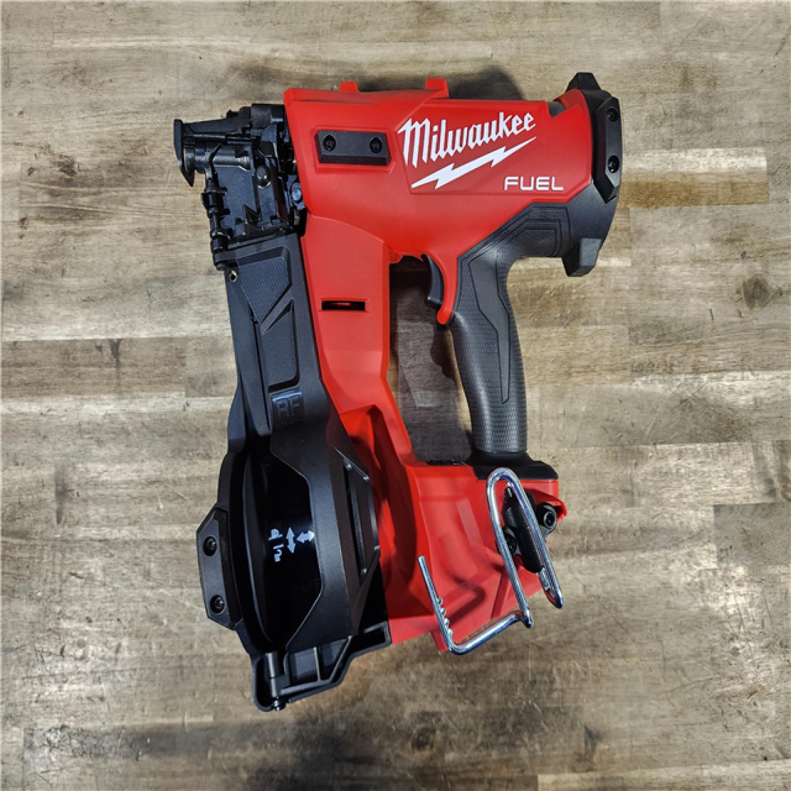 HOUSTON LOCATION - AS-IS (APPEARS LIKE NEW) Milwaukee M18 FUEL Coil Roofing Nailer (TOOL ONLY)