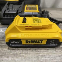 AS-IS DEWALT Atomic 20V Lithium-Ion Cordless Compact 1/2 in. Drill/Driver Kit