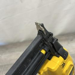 AS-IS DEWALT 20V MAX XR Lithium-Ion Electric Cordless 18-Gauge Brad Nailer (Tool Only)