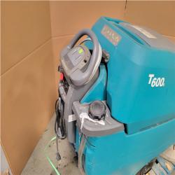 CALIFORNIA AS-IS TENNANT T600E WALK BEHIND FLOOR SCRUBBER