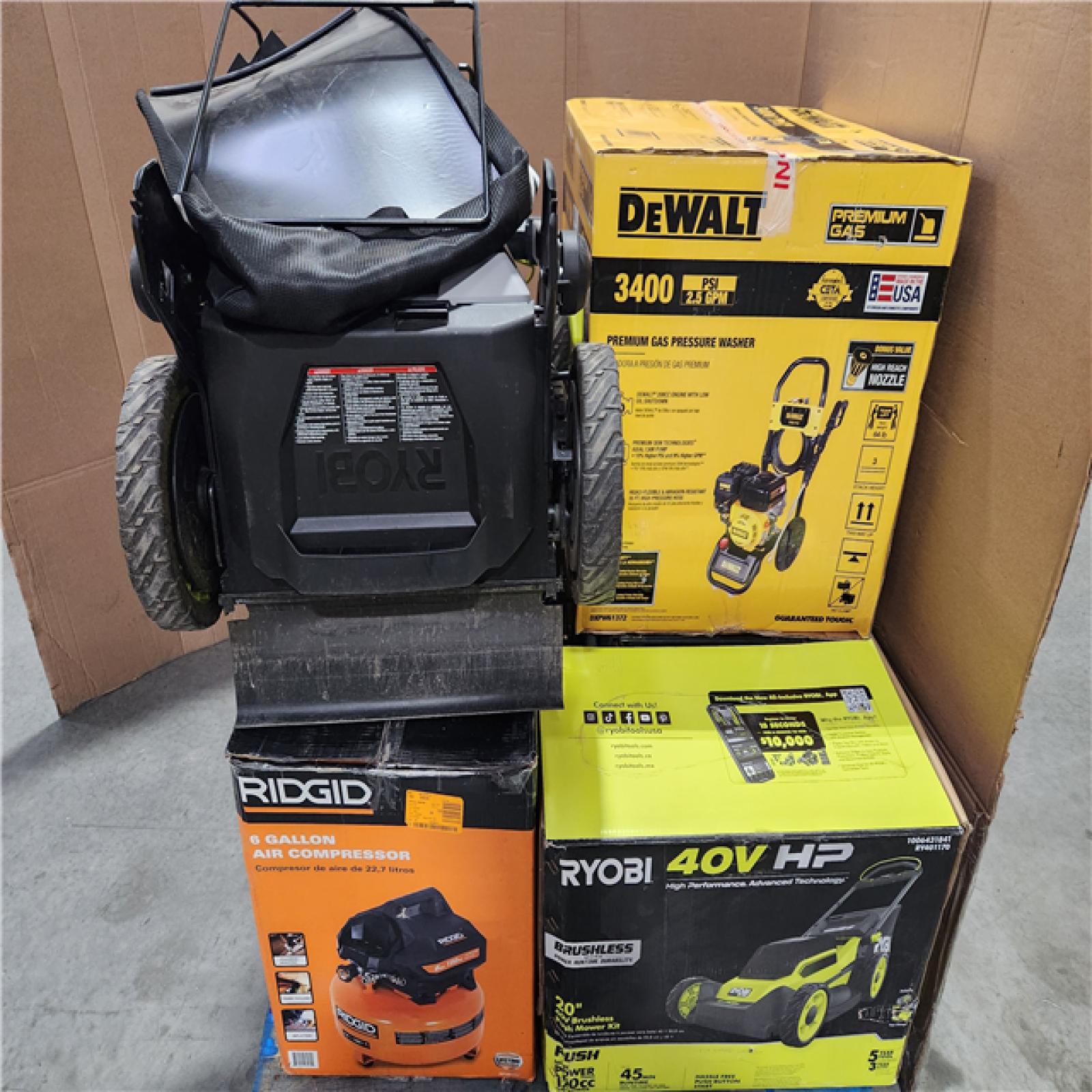 CALIFORNIA AS-IS OUT DOOR POWER EQUIPMENT