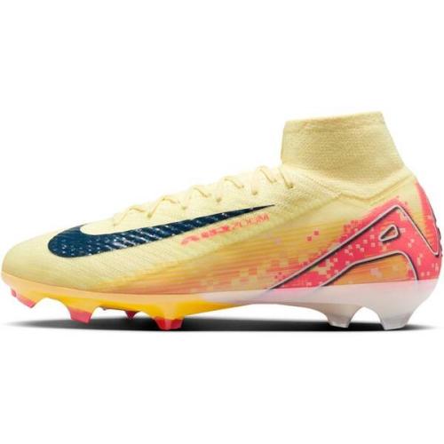 NEW! Nike Zoom Mercurial Superfly 10 Elite KM FG Firm Ground Soccer Cleat Light Laser Orange/Armory Navy-8