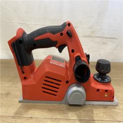 AS-IS Milwaukee 18V Lithium-Ion Cordless 3-1/4 in. Planer (Tool-Only)