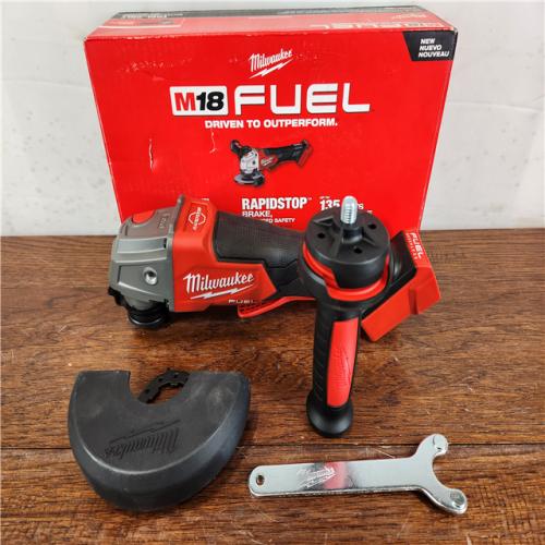 AS-IS Milwaukee M18 FUEL Brushless Cordless 4-1/2 in./5 in. Grinder w/Paddle Switch (Tool-Only)