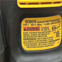 AS-IS DEWALT 20V MAX XR Cordless Brushless 5 in. Random Orbital Sander Kit