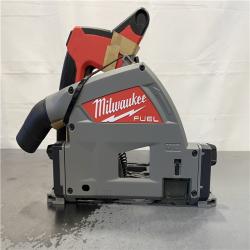 AS-IS- Milwaukee M18 FUEL 18V Lithium-Ion Cordless Brushless 6-1/2 in. Plunge Cut Track Saw (Tool-Only)