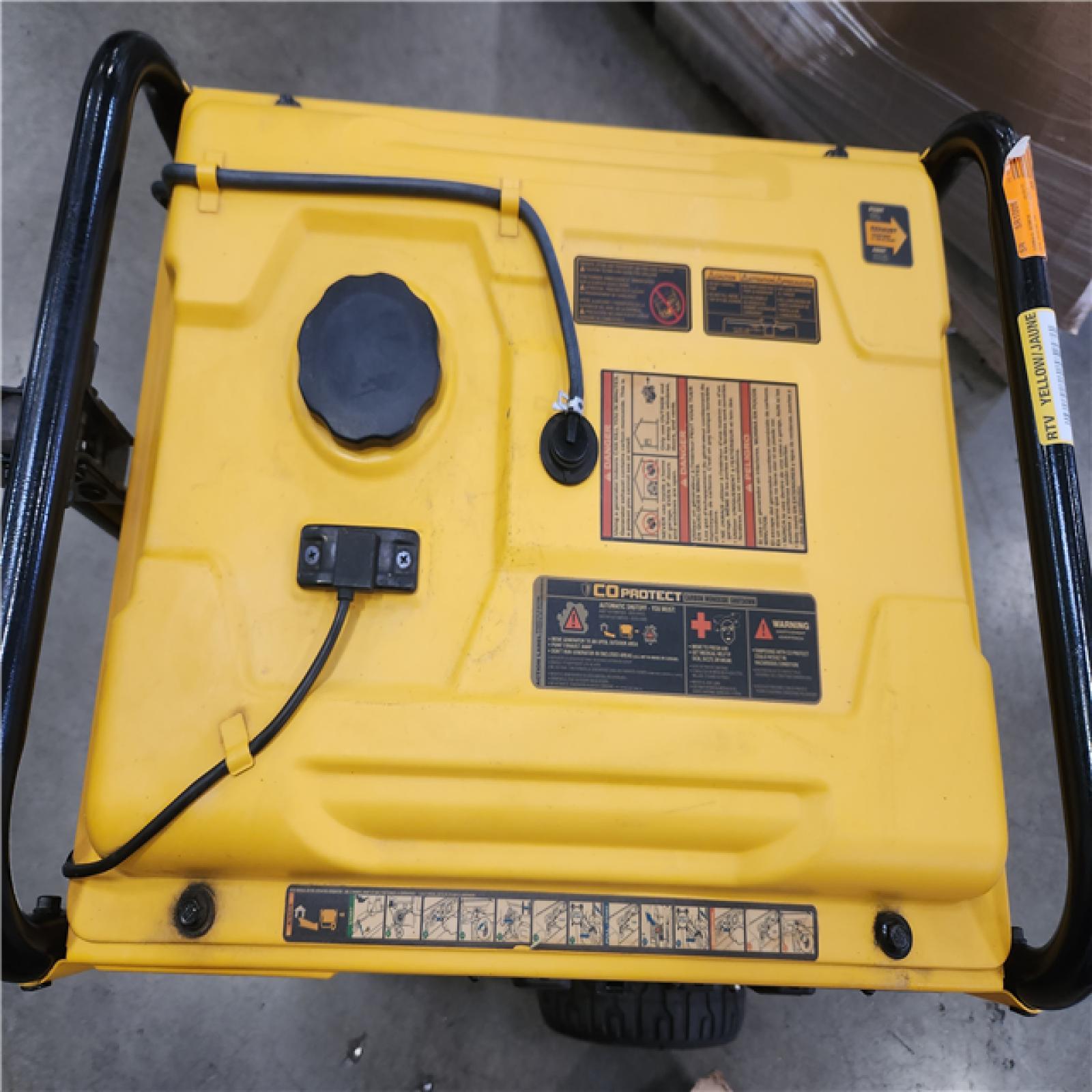 Phoenix AS-IS DEWALT 10000 / 8000-Watt Electric Start Gas Powered Portable Generator with Idle Control  GFCI Outlets and CO Protect-DXGNR8000