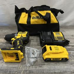 AS-IS DEWALT Atomic 20V Lithium-Ion Cordless Compact 1/2 in. Drill/Driver Kit