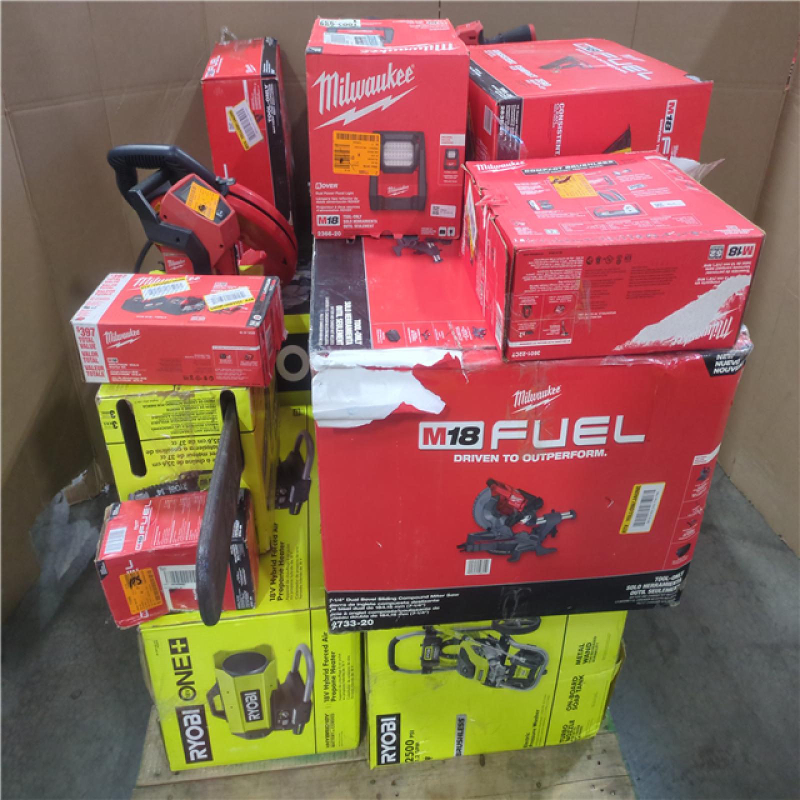 CALIFORNIA AS-IS TOOL PALLET