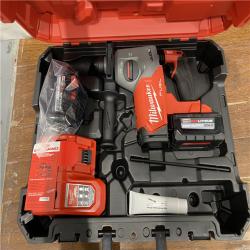 AS-IS Milwaukee 2912-22 M18 Fuel 18V 1  SDS Plus Rotary Hammer with Battery & Charger