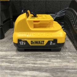 AS-IS DEWALT 12V MAX Lithium-Ion 100 ft. Green Self-Leveling 3-Beam 360 Degree Laser Level Kit