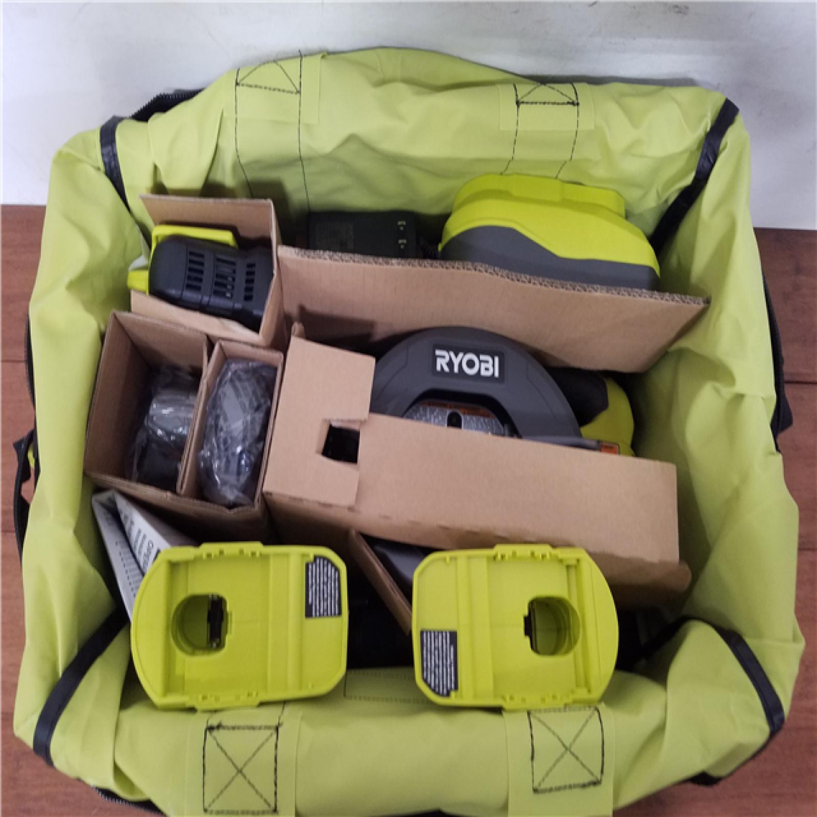 California NEW Ryobi One+ 18V 4-Tool Combo Kit