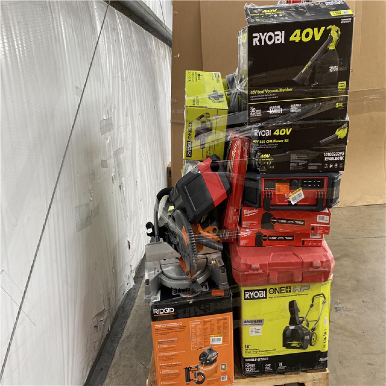 Houston Location AS IS - Tool Pallet