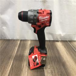 AS-IS Milwaukee FUEL 18V Lithium-Ion Brushless Cordless 1/2 in. Hammer Drill Driver Kit