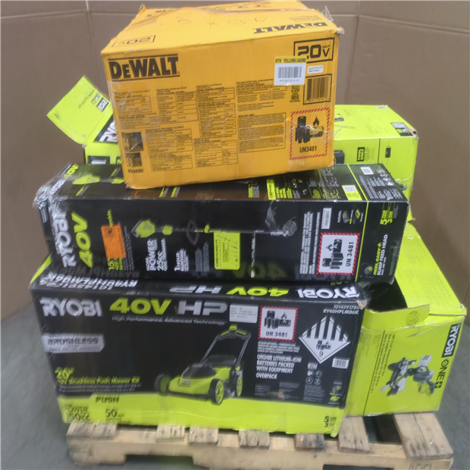 CALIFORNIA AS-IS TOOL PALLET