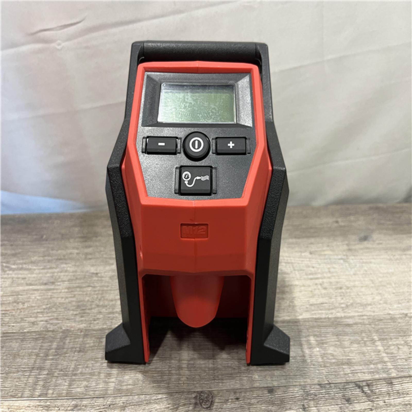 AS-IS Milwaukee 12-Volt Lithium-Ion Cordless Electric Portable Inflator (Tool-Only)