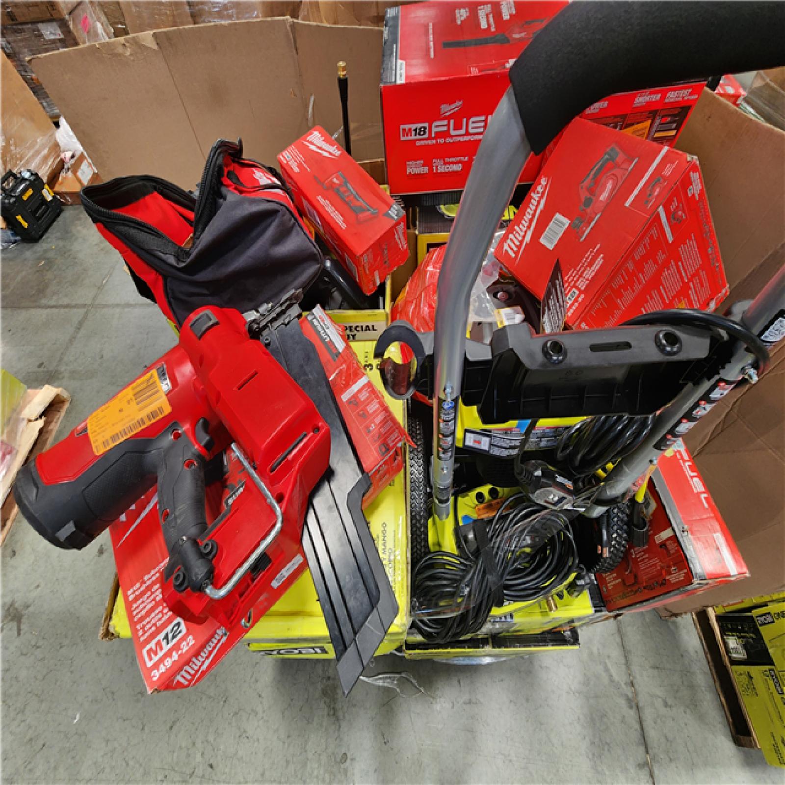 CALIFORNIA AS-IS TOOL PALLET