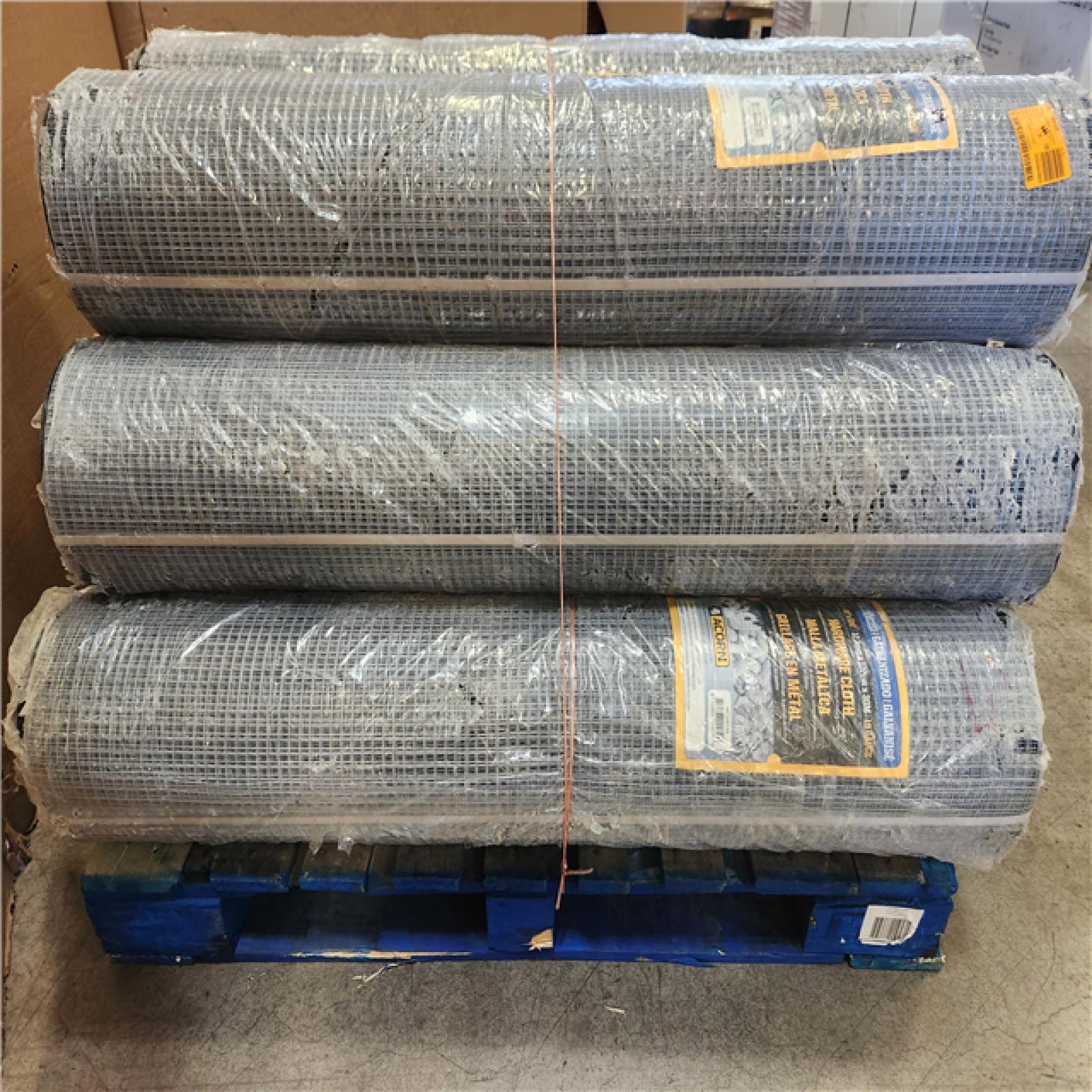 Phoenix NEW Acorn Hardware 1/2 in. x 4 ft. x 100 ft. 19-Gauge Galvanized Steel Hardware Cloth Pallet of 9