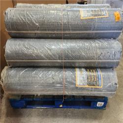 Phoenix NEW Acorn Hardware 1/2 in. x 4 ft. x 100 ft. 19-Gauge Galvanized Steel Hardware Cloth Pallet of 9