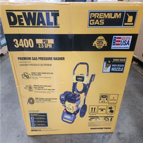 Phoenix DEWALT 3400 PSI 2.5 GPM Gas Pressure Washer with Maintenance-Free Pump  Heavy-Duty Commercial Cold Water Power Washer