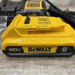 AS-IS DEWALT Atomic 20V Lithium-Ion Cordless Compact 1/2 in. Drill/Driver Kit