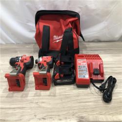 AS-IS Milwaukee M18 Compact 2-Tool Combo Kit